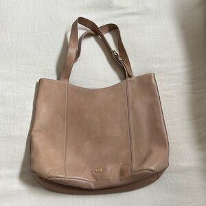 Brahmin leather tote bag